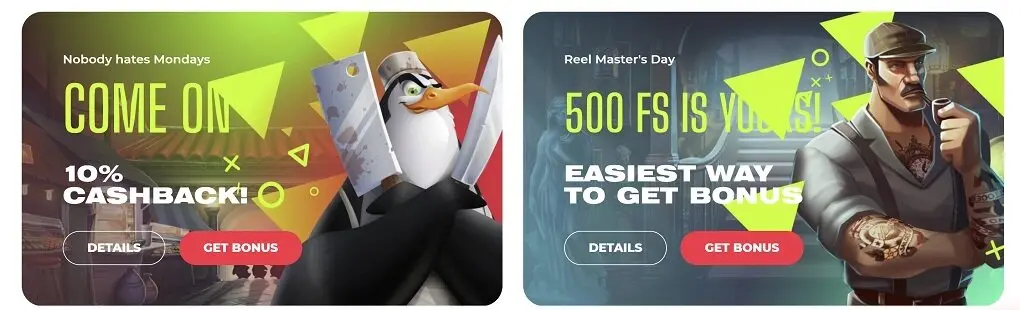 YOJU online casino bonuses